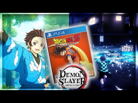 Playing An Open World Demon Slayer Game! 