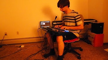 Retrograde - James Blake (Synth cover by Andrew Case)
