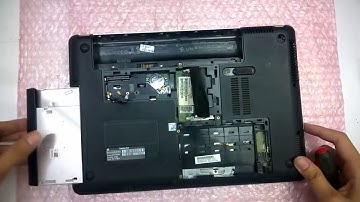 How to take apart/disassemble HP Pavilion DV3 laptop