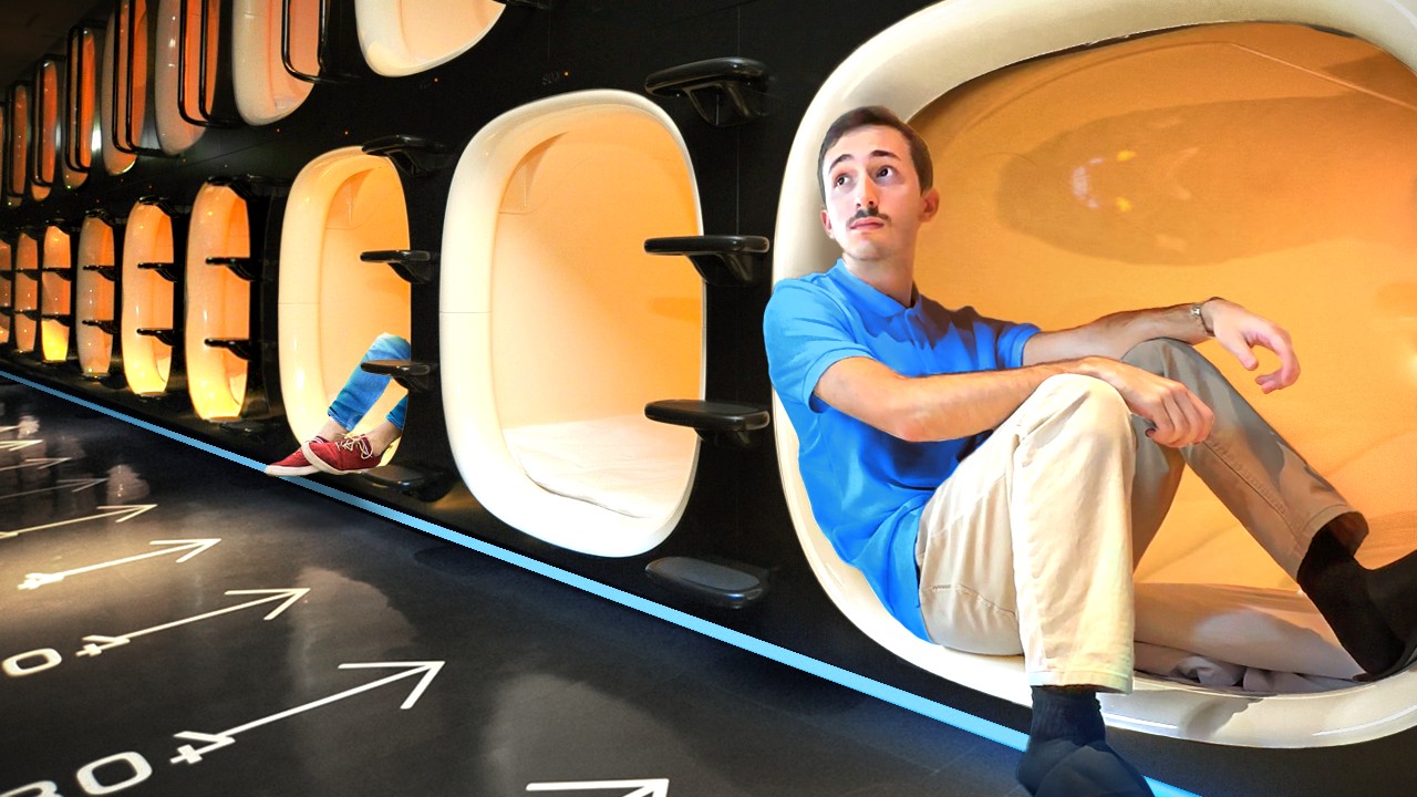 I Spent 100 Hours in Capsule Hotels 