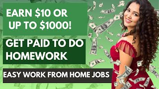 Get Paid To Do People's Home Work! Earn $10 Or Up To $1000! I CHATBASED JOB #photostudy by Hazel D' Great 233 views 6 months ago 8 minutes, 56 seconds