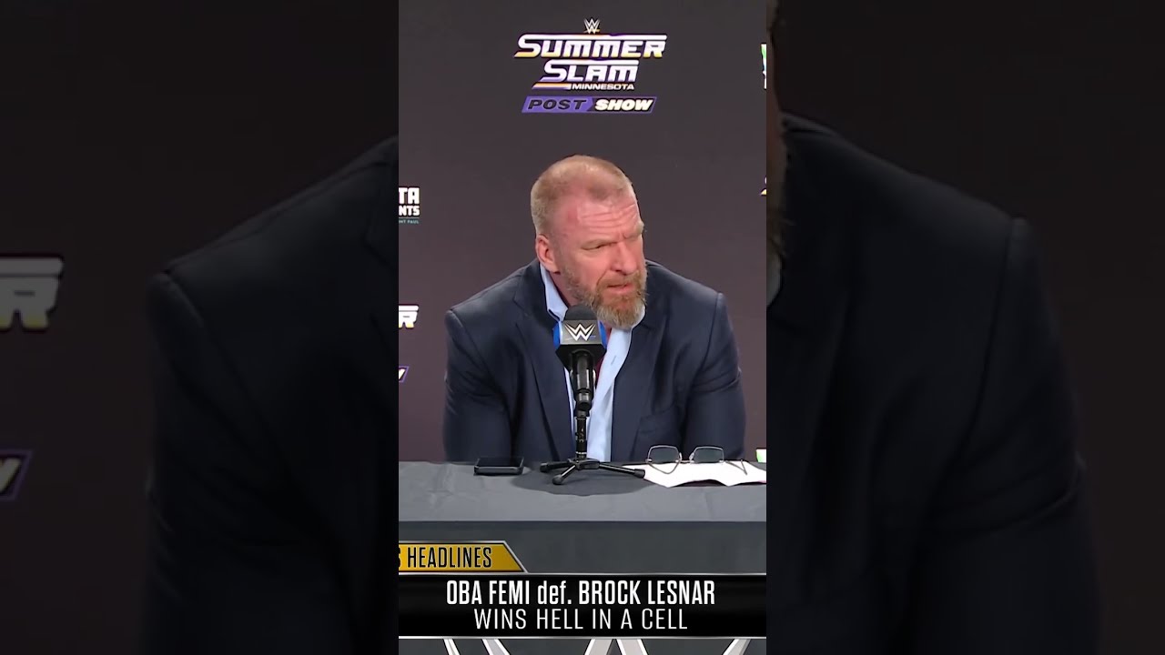 “Brock does what Brock wants to do” #SummerSlam