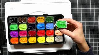 Comparing Jelly Gouache Palettes. Which one is best?