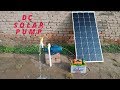 install 12v Solar Water Pump | Water Solar Pump With Solar Panel 12v Water Pump