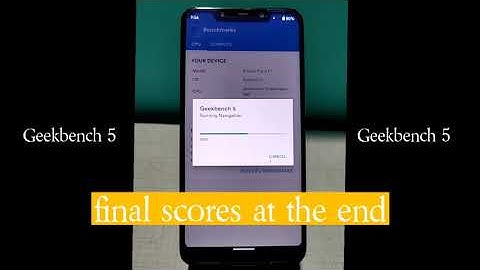 Project 404 ROM performance test | Geekbench