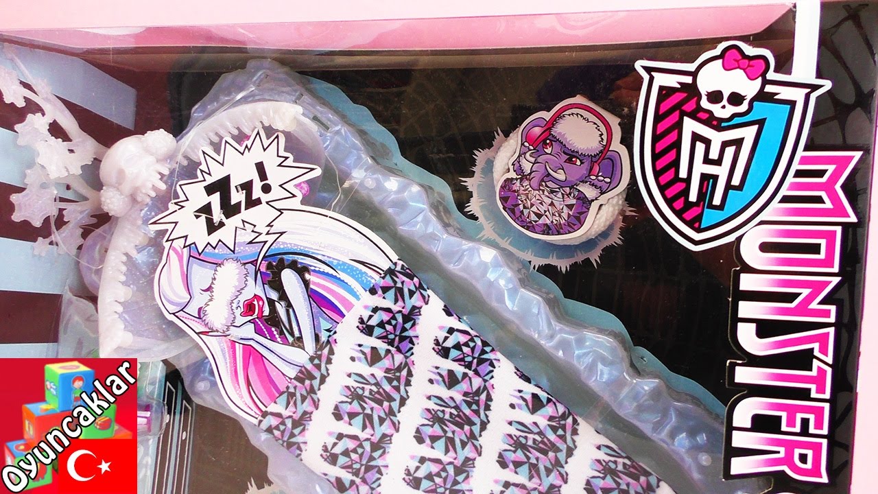 Monster High Türkçe Yeni Ürün Bebek Yatağı Seti! Oyuncak Bebek