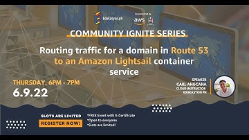 CIS #43: Routing traffic for a domain in Route 53 to an Amazon Lightsail container service