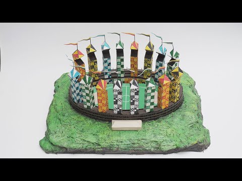 Make A Quidditch Pitch From Harry Potter Diy Paper Hands Youtube Make A Quidditch Pitch From Harry Potter Diy Paper Hands Youtube