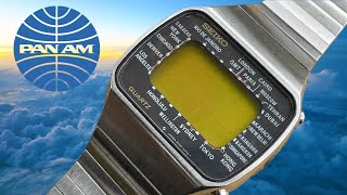 1978 Seiko Pan Am M1585000 Vintage Digital Watch Restoration