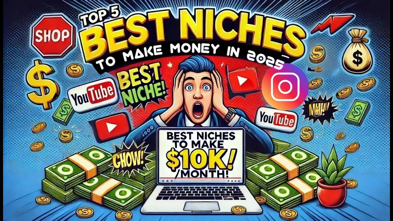 Top 5 Most Profitable Niches to Make Money Online in 2025 #top5niches # ...