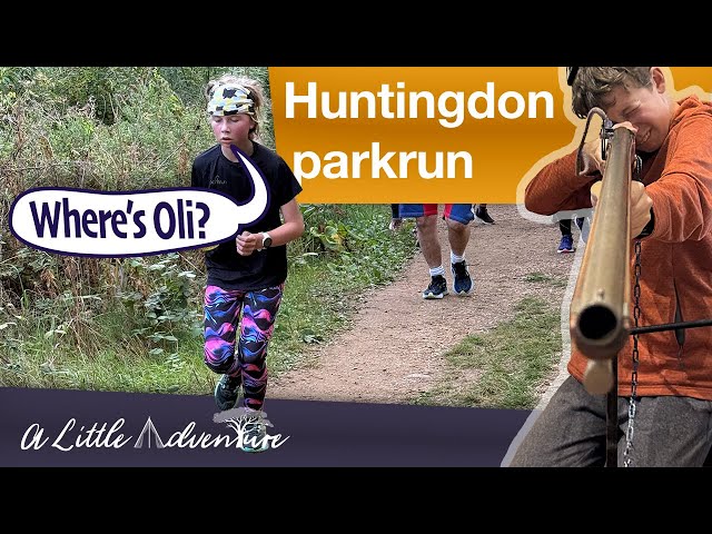 Oliver Jog-well: Huntingdon parkrun!