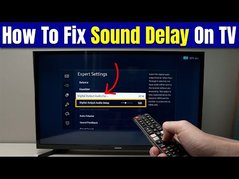How To Fix Sound Delay On TV – Simple Steps to Fix Lip Sync Issues Fast