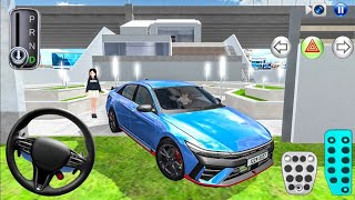 New Sport Sedan Car Hyundai Elantra N Unlock - 3D Driving Class New Car 2025 -SKY GAMER. screenshot 5