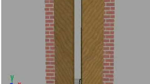 3d animation modeling a door with maya. this movie is prepared by a bigener level student