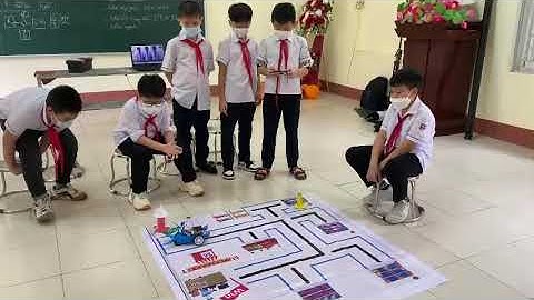 Hãy cùng các bạn học sinh tiểu học trải nghiệm Robot học tập KC-Bot nào