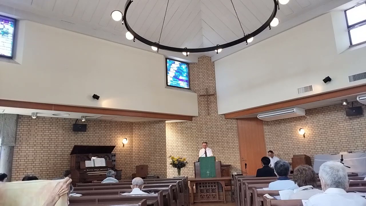 25.6.30 聖霊降臨節第4主日礼拝動画配信