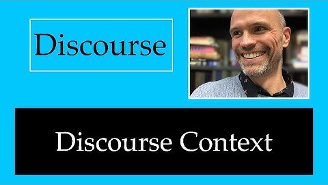 Discourse in Context