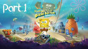 Spongebob Squarepants Battle For Bikini Bottom Rehydrated PART 1(No Commentary)