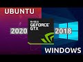 [LINUX UP] Тестируем Nvidia GTX 1070  в windows 10 и Ubuntu, 2018 vs 2020