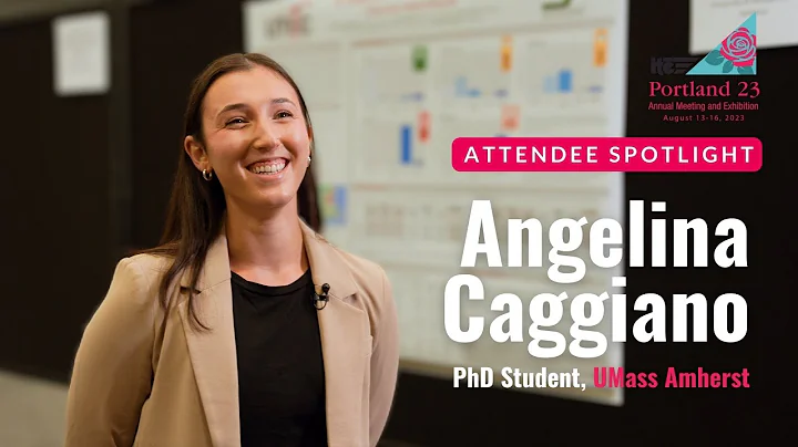 PhD Student, Angelina Caggiano at the 2023 ITE Annual Meeting & Exhibition - DayDayNews