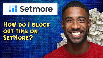 How do I block out time on SetMore