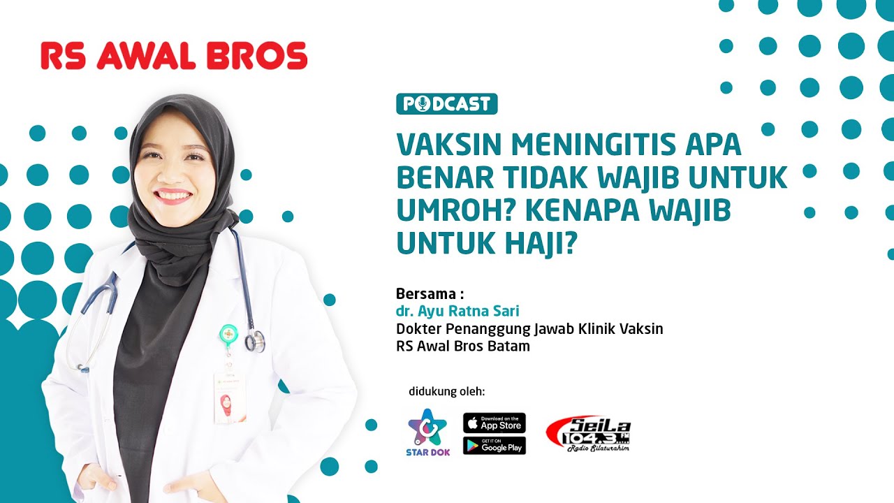 VAKSIN MENINGITIS APA BENAR TIDAK WAJIB UNTUK UMROH? KENAPA WAJIB UNTUK HAJI?