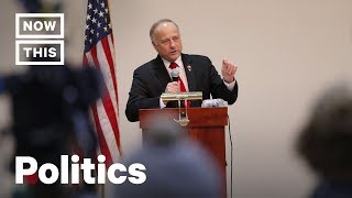 Rep. Steve King Gets Confronted by a Constituent at Iowa Town Hall | NowThis