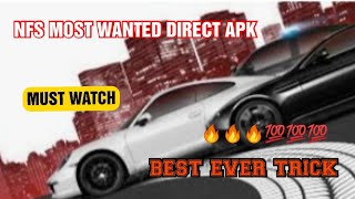 HOW TO DOWNLOAD NFS MOST WANTED DIRECT APK 👍👍 screenshot 2