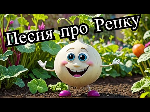 Сказка про репку. Музыкальная сказка репка для малышей.