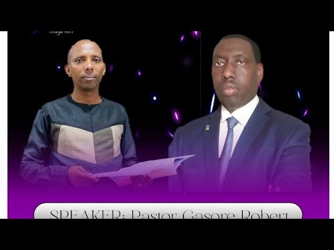 Pastor Gasore Robert From Kenya MWIJAMBO Ry Lmana Theme Hejuru Yabana Bato