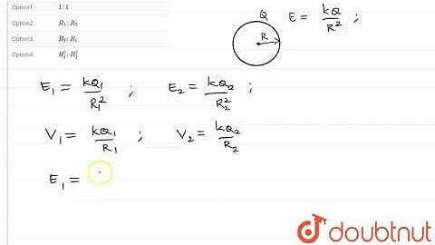 Two conducting spheres of radii `R_(1) and R_(2)` are at the same | Class 12 Physics | Doubtnut