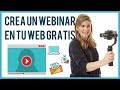 💻 Cómo Hacer un Webinar GRATIS desde tu Web [2018]