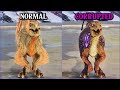 ARK ASCENDED CORRUPTED FORMS - ALL CORRUPTED DINOS COMPARISON 4K
