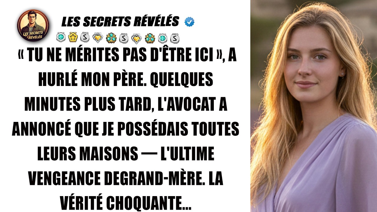 Ma famille m'a exclu du testament, mais l'avocat les a tous déclarés simples locataires.