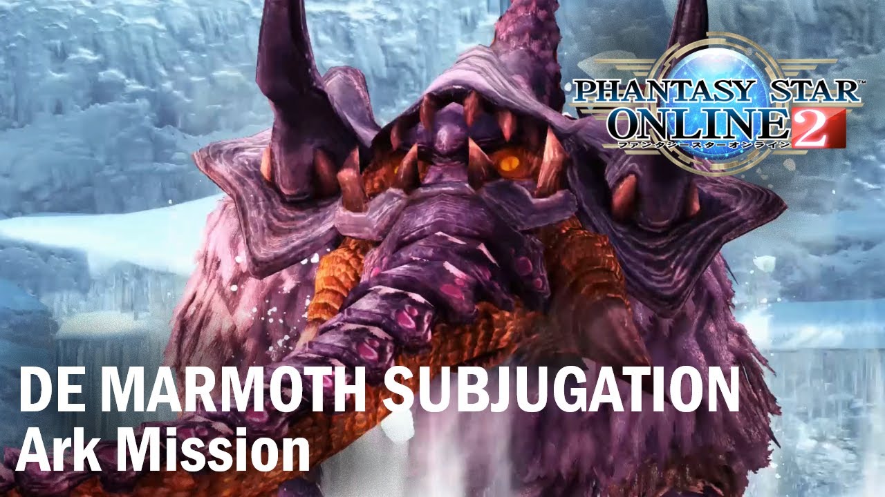 PSO2 Ark Mission   De Marmoth Subjugation – Very Hard – Ra/Hu