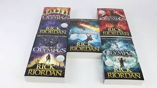 Heroes of Olympus Collection Rick Riordan 5 Books Box Set The Blood of Olympus