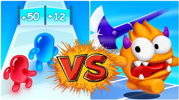 join blob 3D vs Giant blob 3D All New Levels Game Mobile Walkthrough iOS, Android Gameplay Update