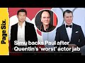 Simu Liu defends Paul Dano after Quentin Tarantino brands him the 'worst' actor in SAG