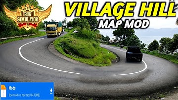 Map Mod Bussid 4.2 - Released Village & Hill road Map Mod For Bus Simulator Indonesia।Bussid Mod Map