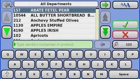 SWSystems XTs XTi Front End Avery Scale Software edit 0