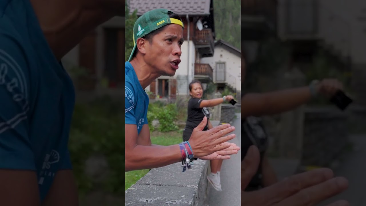 What's it like running your dream race in the French Alps? #UTMB #Chamonix
