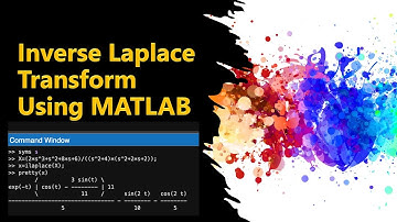 Inverse Laplace Using MATLAB