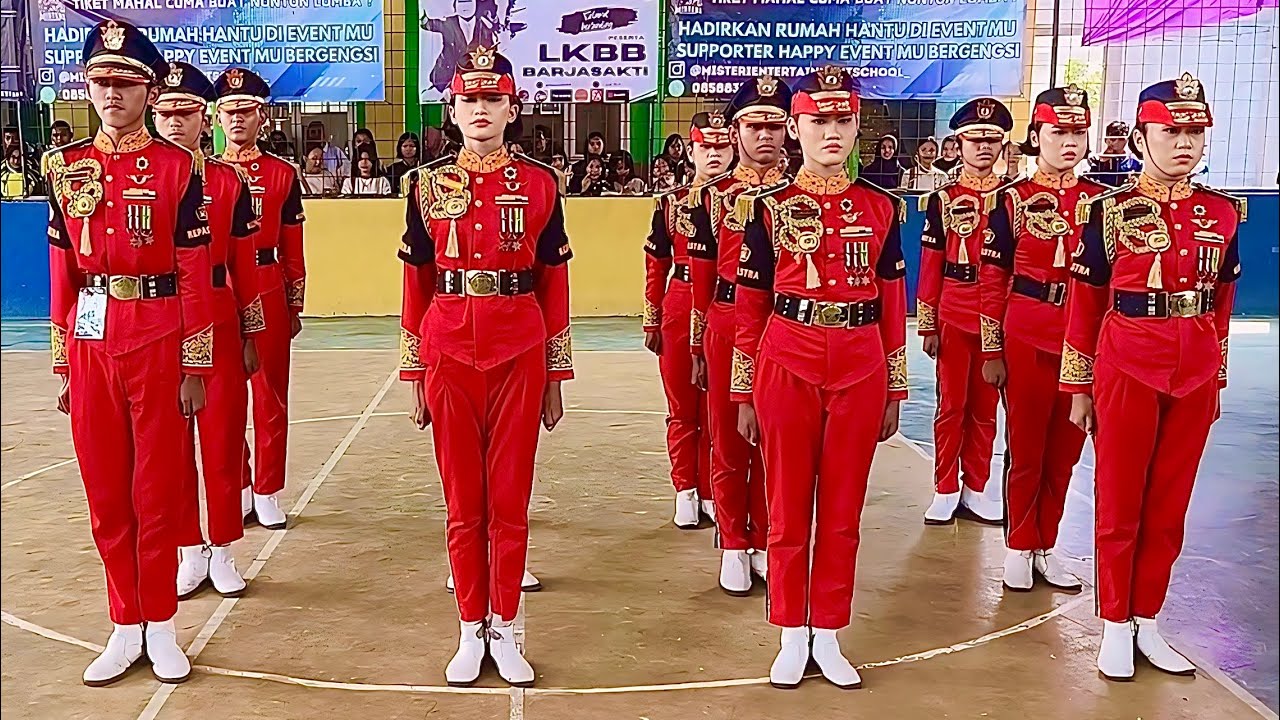 JUARA UMUM!!! Penampilan Paskibra SMPN 4 Tambun Utara A | LKBB BARJASAKTI 2024