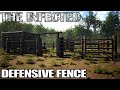 Defensive Fencing my Base | The Infected Gameplay | E02