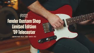 Fender Custom Shop Limited Edition '59 Telecaster Journeyman Aged Dakota Red