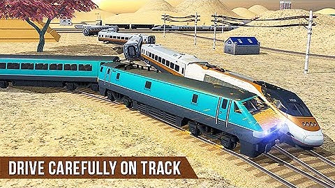 Train Simulator 2021: Free Train Driving Games - Level 6 Using New Train Fail Because Bug Make Stuck