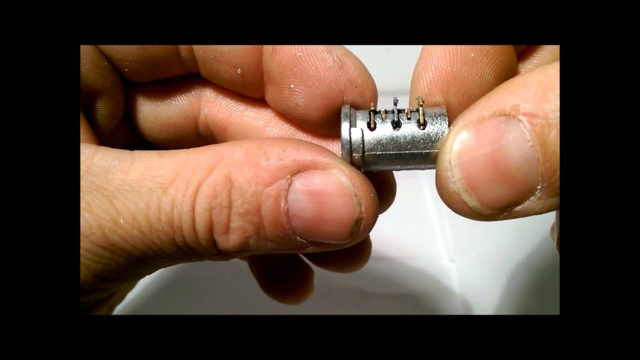 Picking 4 Fahrradschloss Scheibenschloss Gepickt Und Demontiert