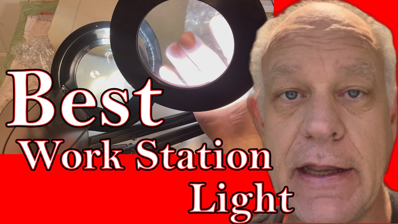 Work Light For Your Work Bench or Sewing Table Reveiw YouTube