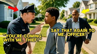 Racist Cop Accused a Black Boy of Stealing, Without Knowing His Father Is High-Ranking FBI Official