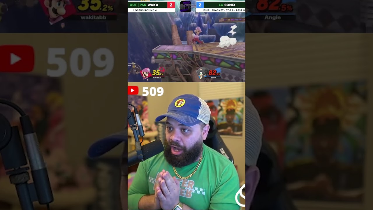 LUIGI ENDS GAME 5 WITH A TAUNT KO